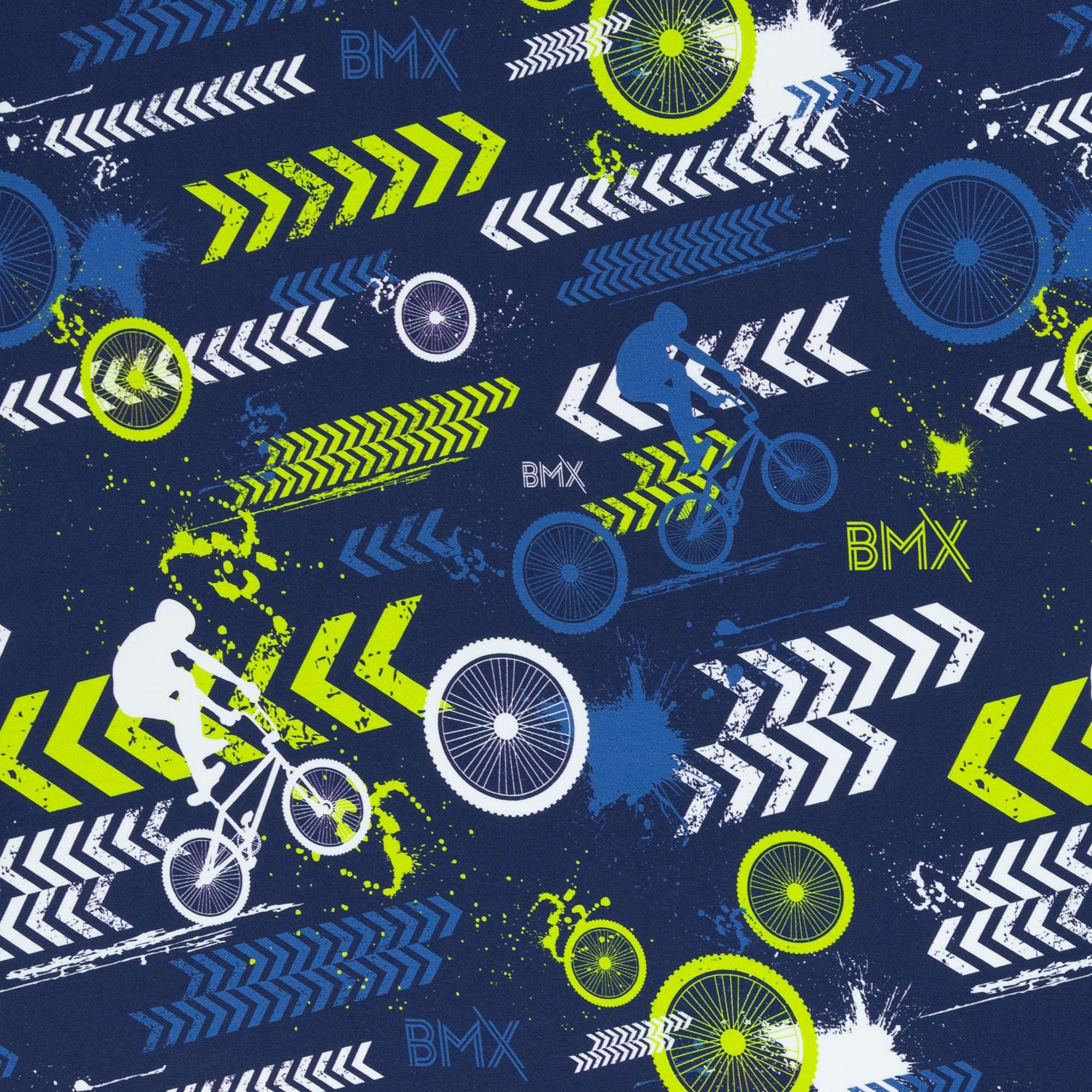 BMX blauwe french terry Streetstyle Lycklig Design Swafing