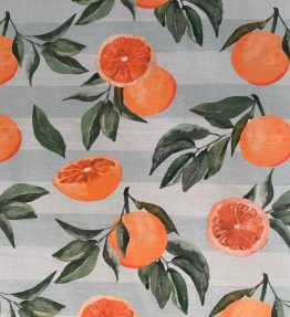 Digitale tricot fruit, sinaasappel